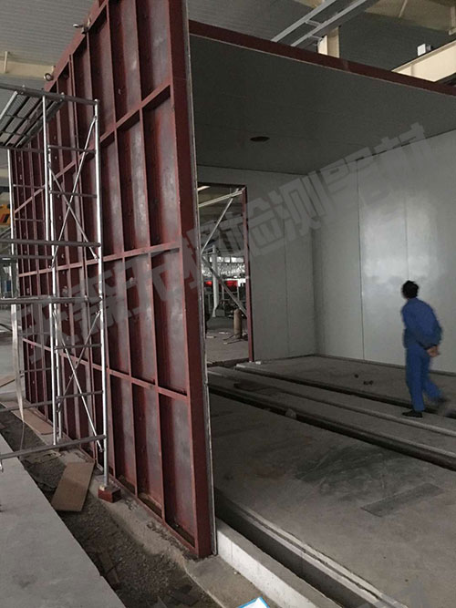 北京鐵科院鉛房現(xiàn)場圖